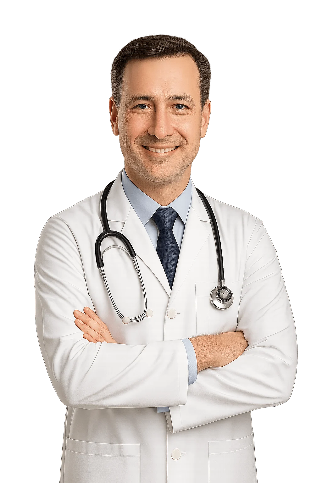 Doctor smiling